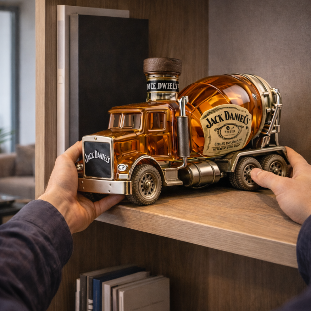 Botella de Whisky - Edición Camión
