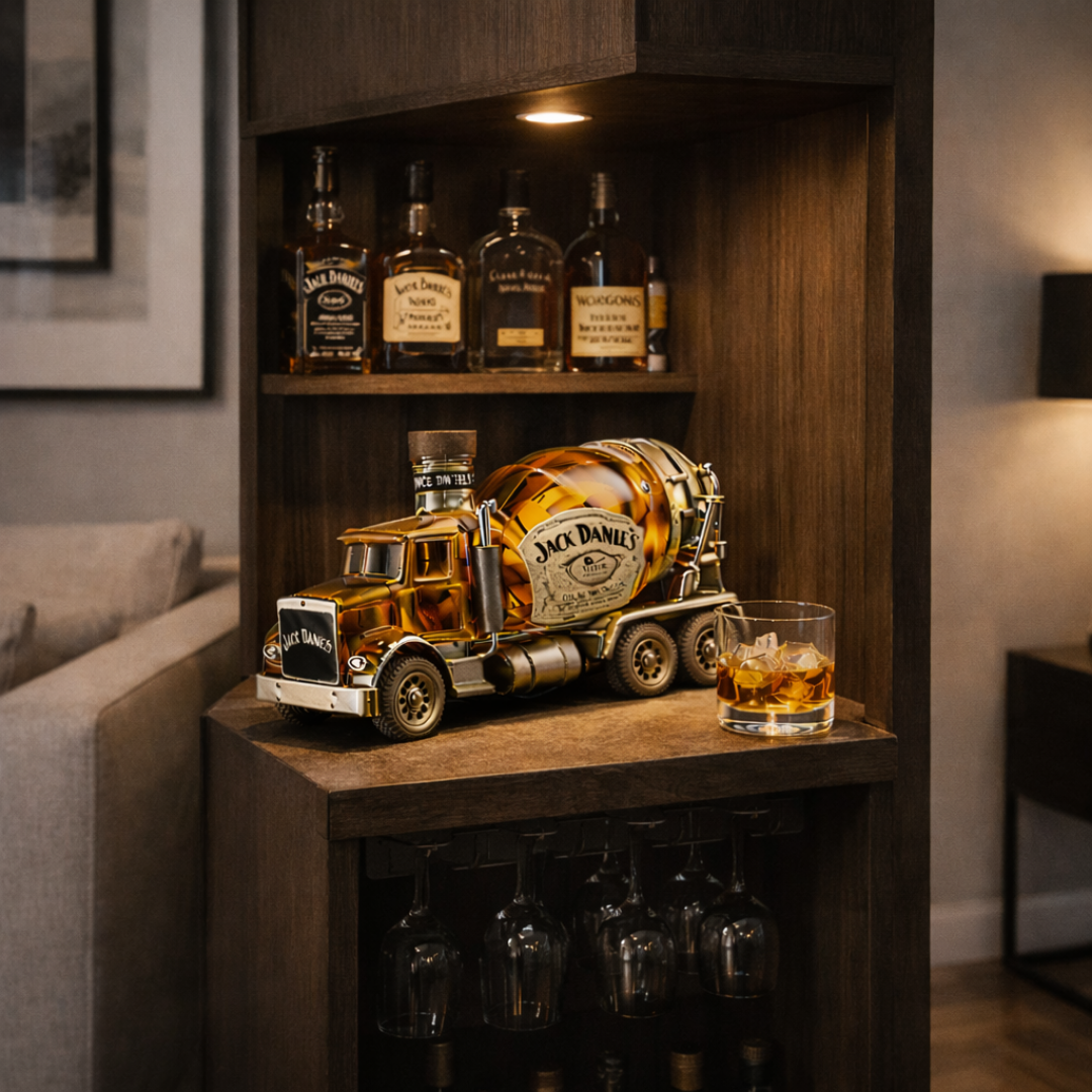 Botella de Whisky - Edición Camión