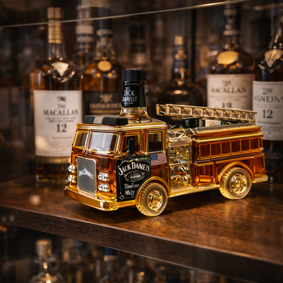 Botella de Whisky - Edición Bomberos