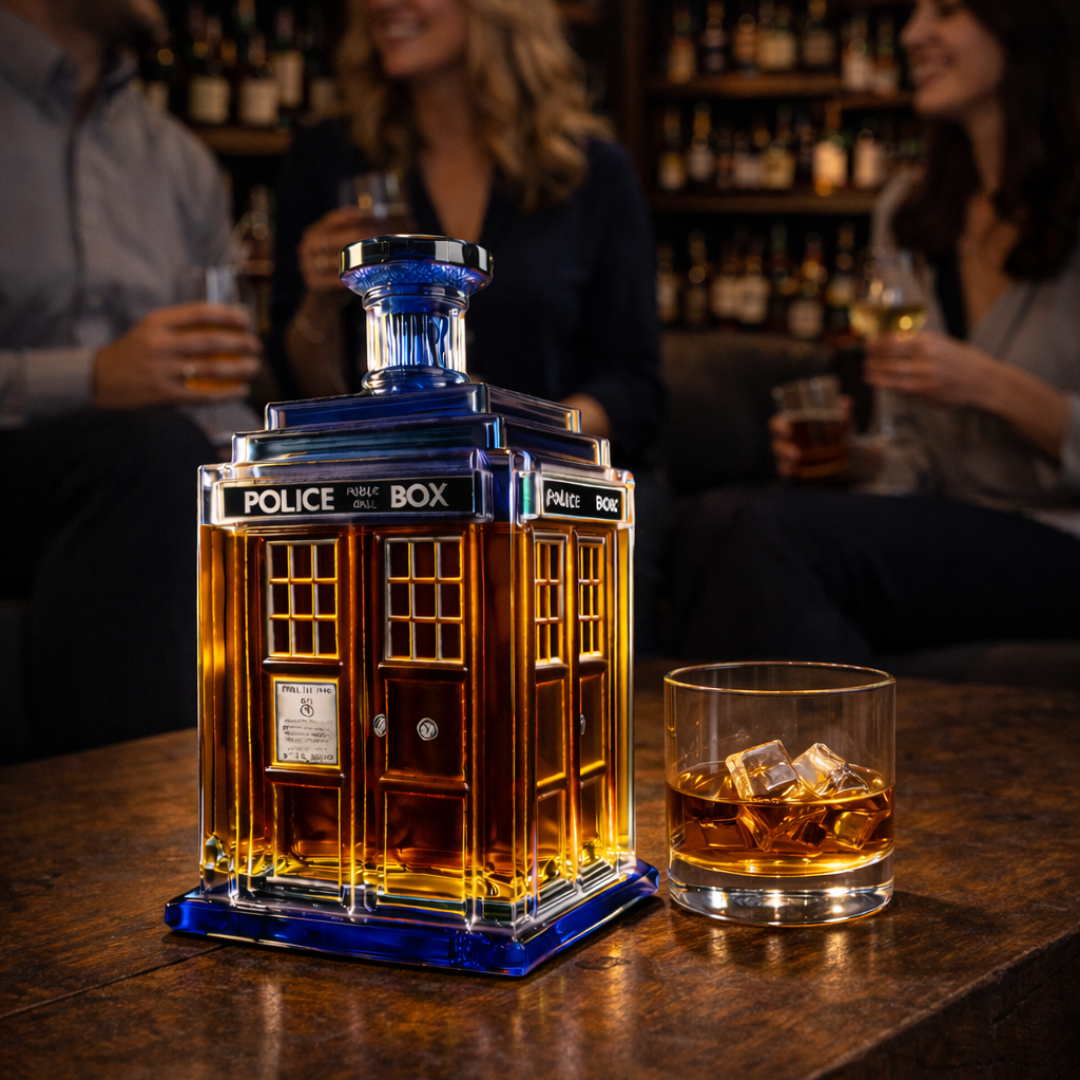 Botella de Whisky - Edición Policía