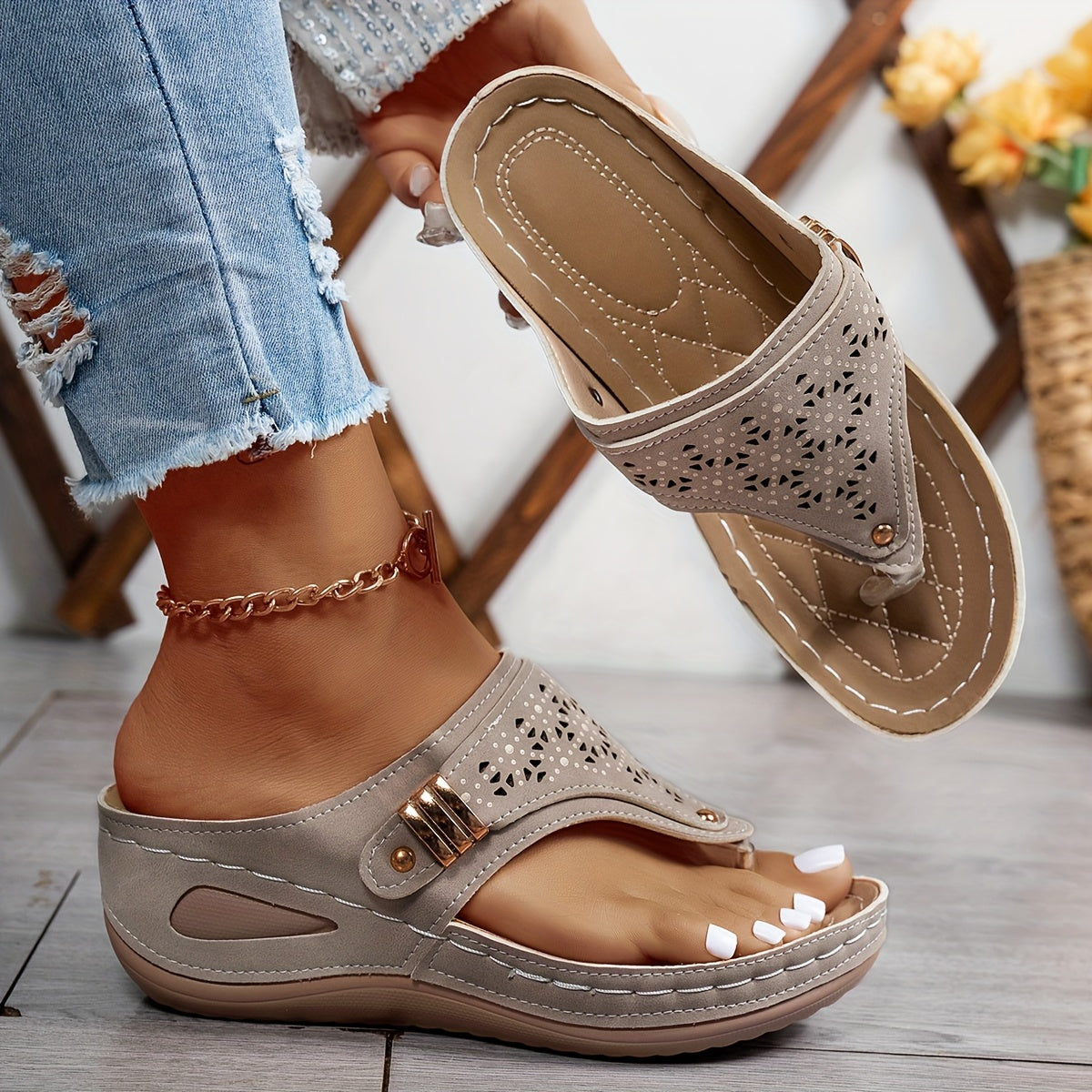 Wendy - Sandalias ortopédicas cómodas