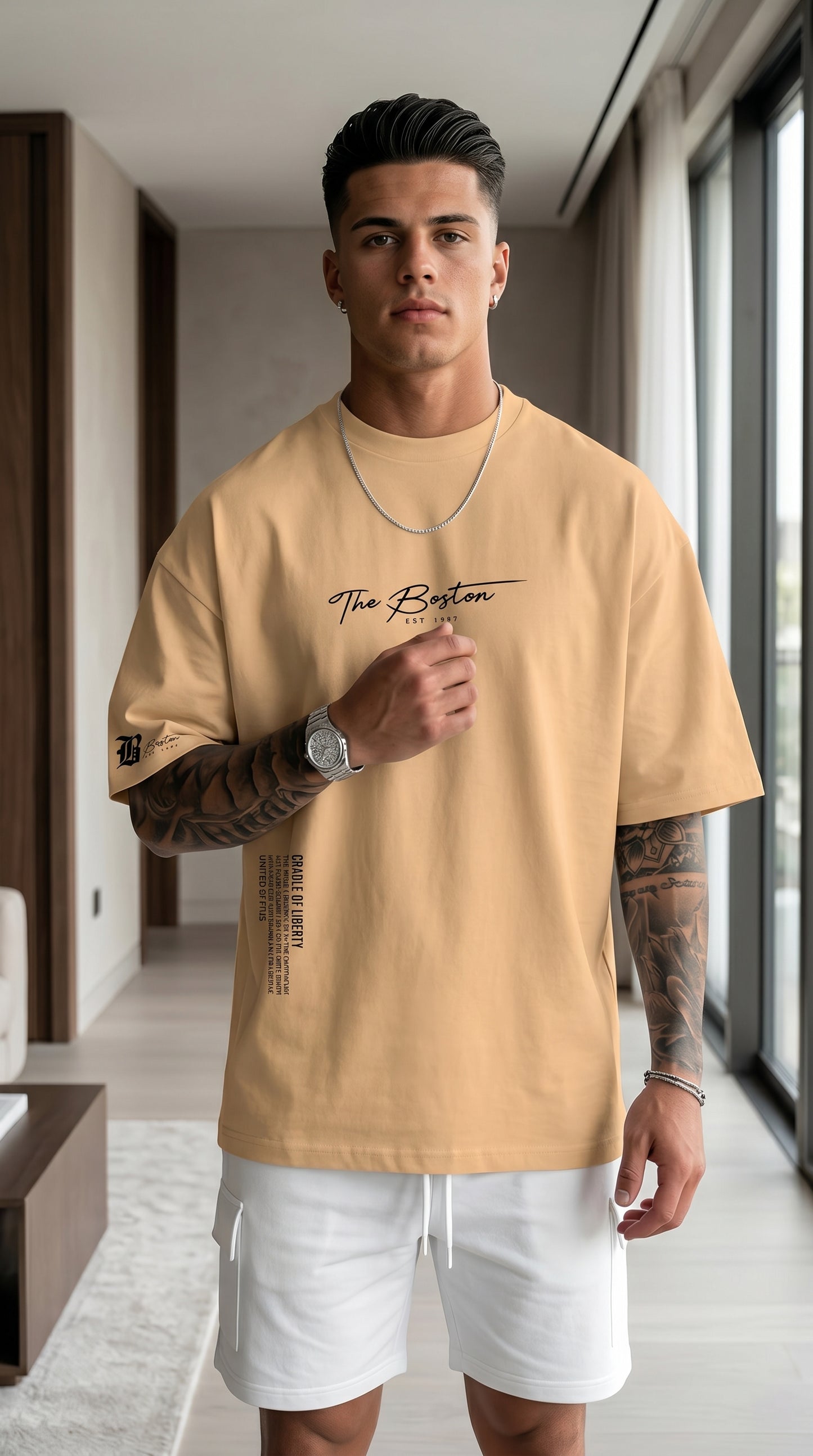 Camiseta de estilo urbano