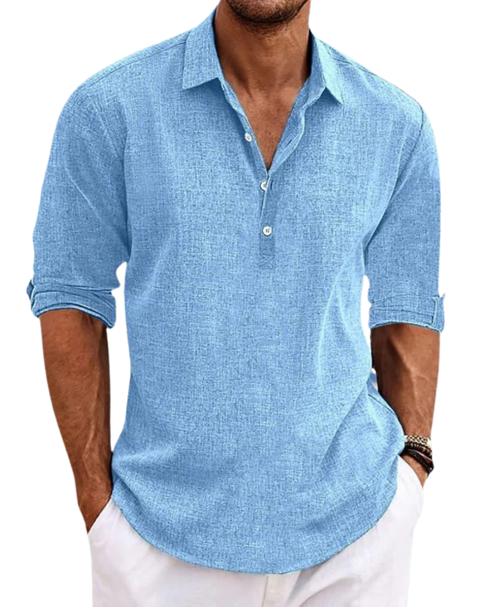 Camisa Sabbio Clásica de algodón