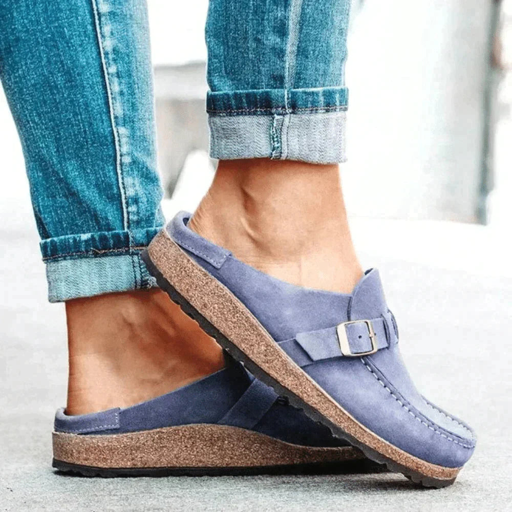 Heidi - Refinadas Zapatillas de casa ortopédicas