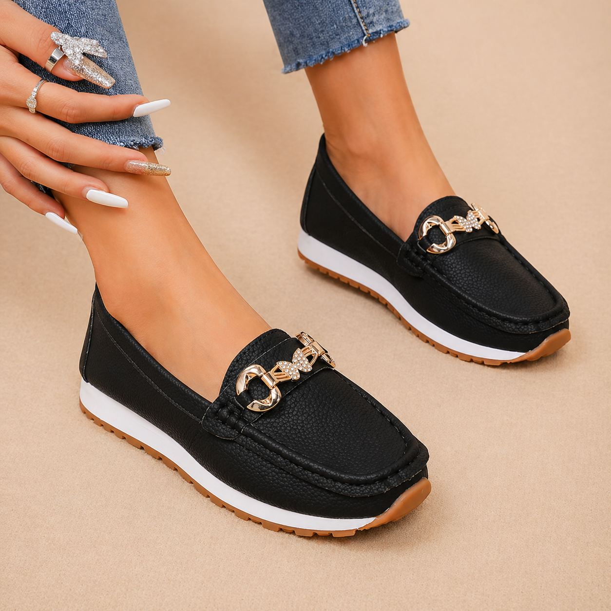 Zapatos planos casuales