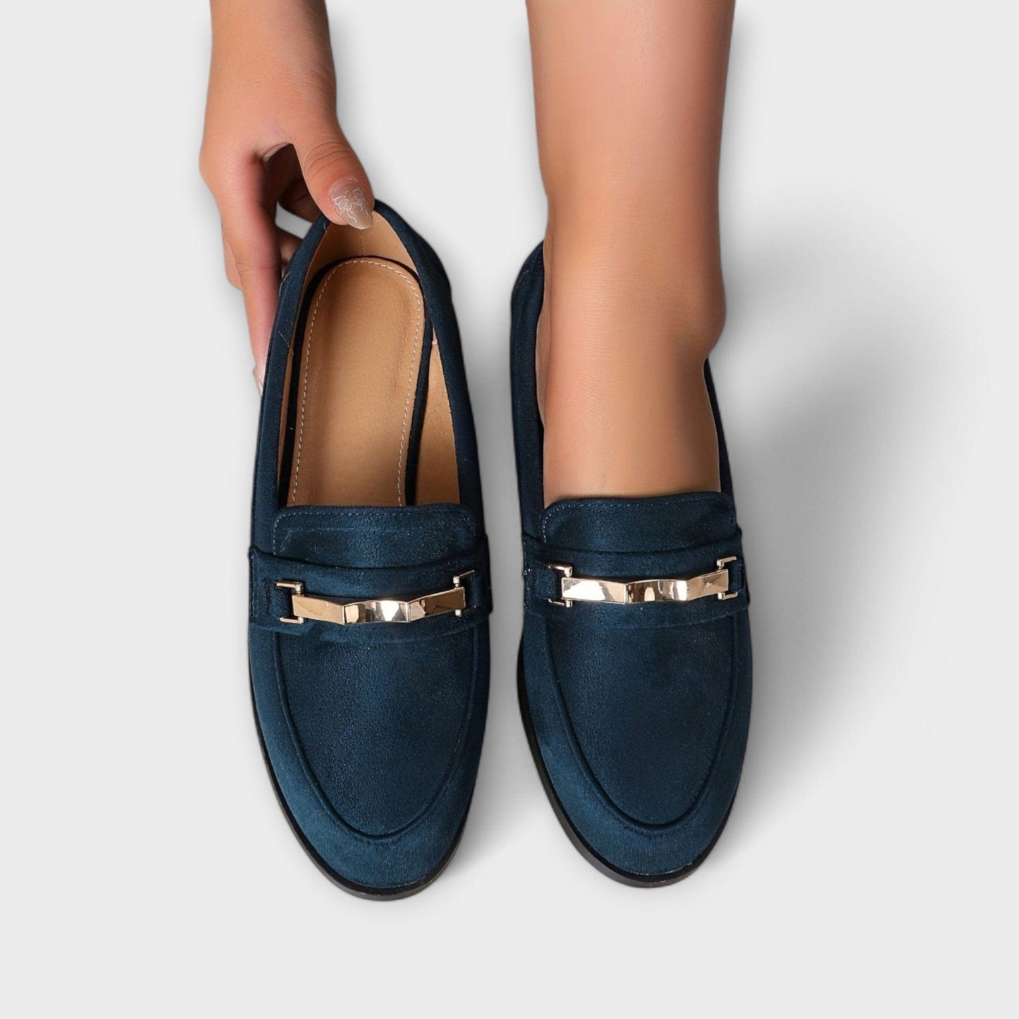 Noémie | Mocasines de Franela