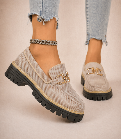 Romina | Mocasines de malla transpirable