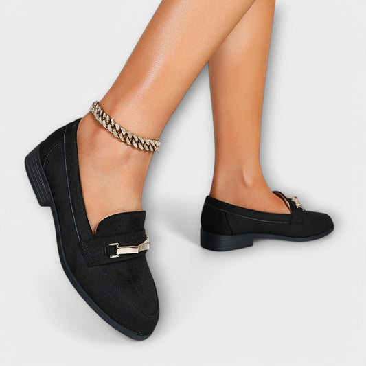 Noémie | Mocasines de Franela