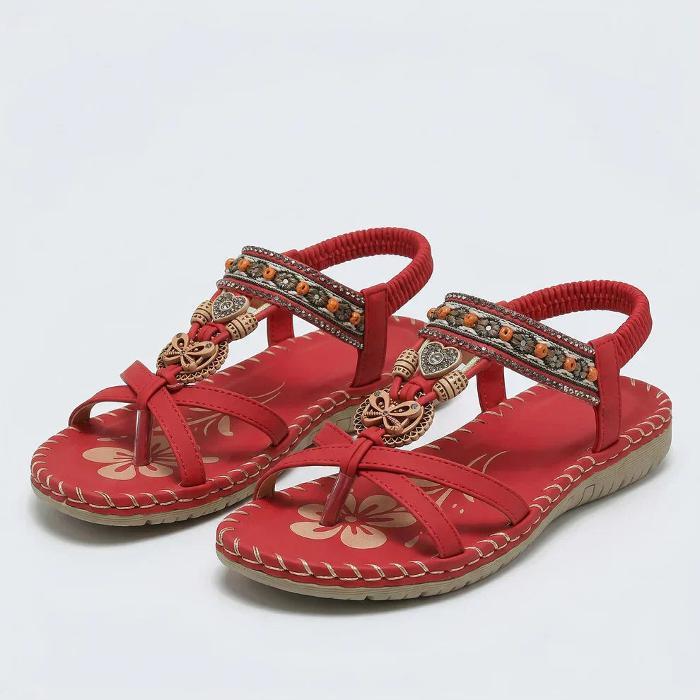 Sandaliasas de estilo ibicenco que combinan comodidad y elegancia