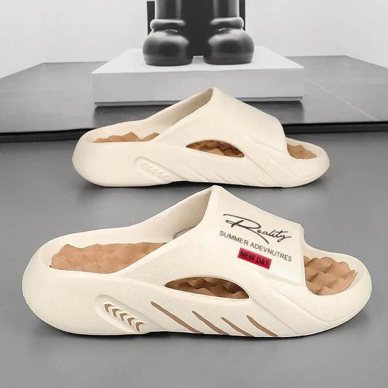 Sandalias de hombre Cloud Comfort con suela gruesa