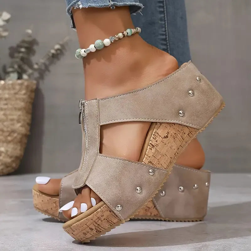 Gigi - Elegantess Sandalias de cuña
