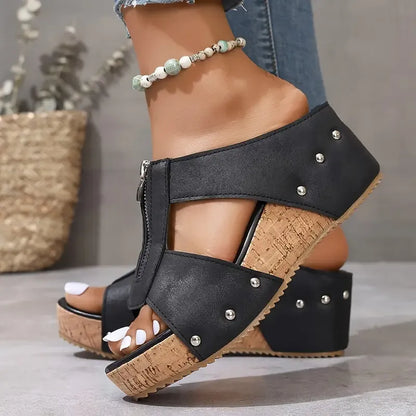 Gigi - Elegantess Sandalias de cuña