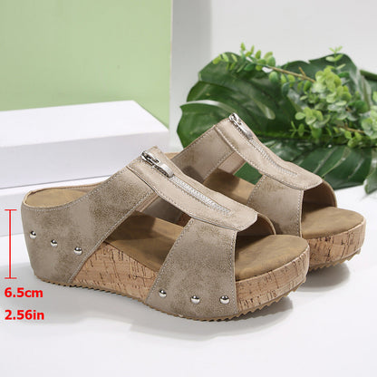 Gigi - Elegantess Sandalias de cuña