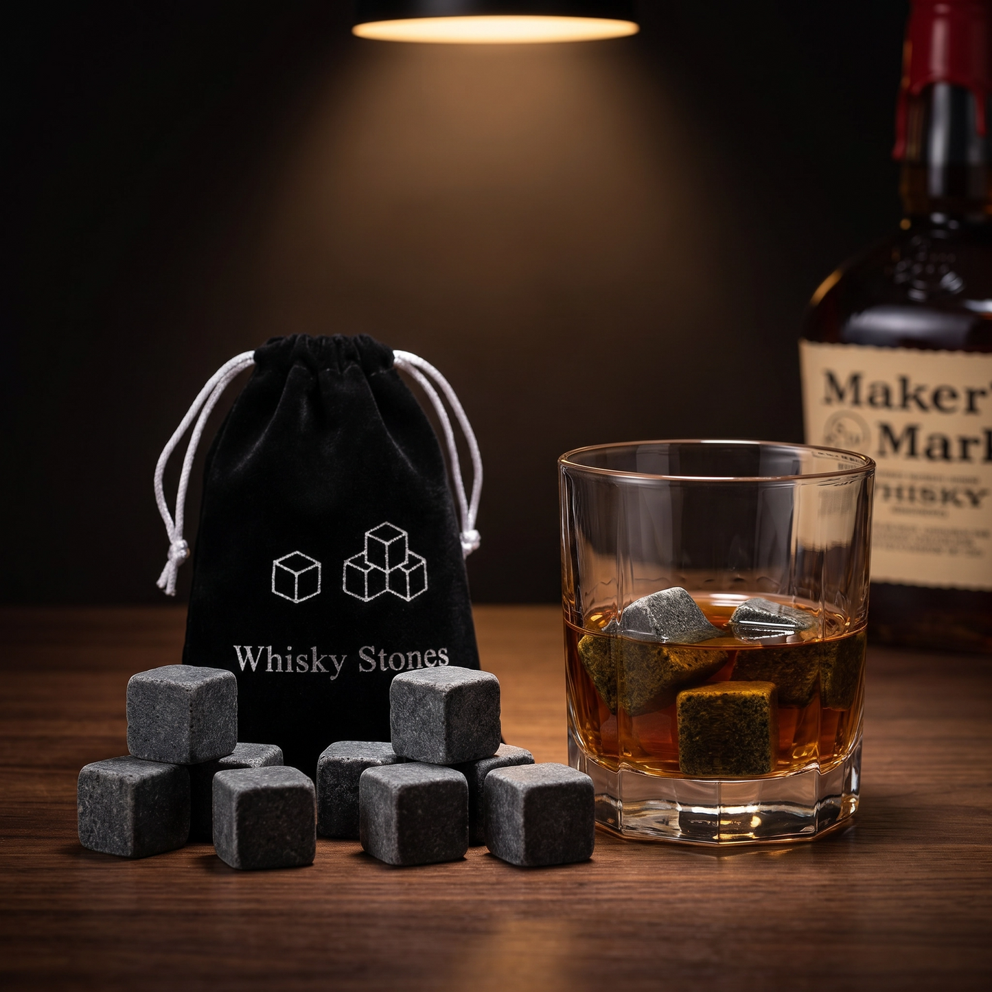 Piedras de Whisky Premium, Set de 9